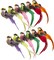 12pcs Artificial Foam Feather Birds, 4.7" Clip-On Colorful Birds for Christmas Tree Ornaments, Wreaths, Crafts, Birthday Party Decorations